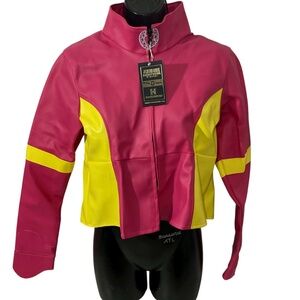 Women's Gamemaster + Heroicouture Moto Jacket Size XS
